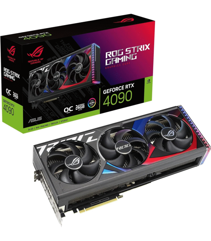 Asus ROG Strix GeForce RTX 4090 OC Edition 24GB GDDR6X TRIPLE FAN Graphics Card