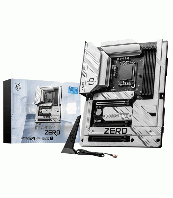 MSI Z790 Project Zero Intel DDR5 Motherboard