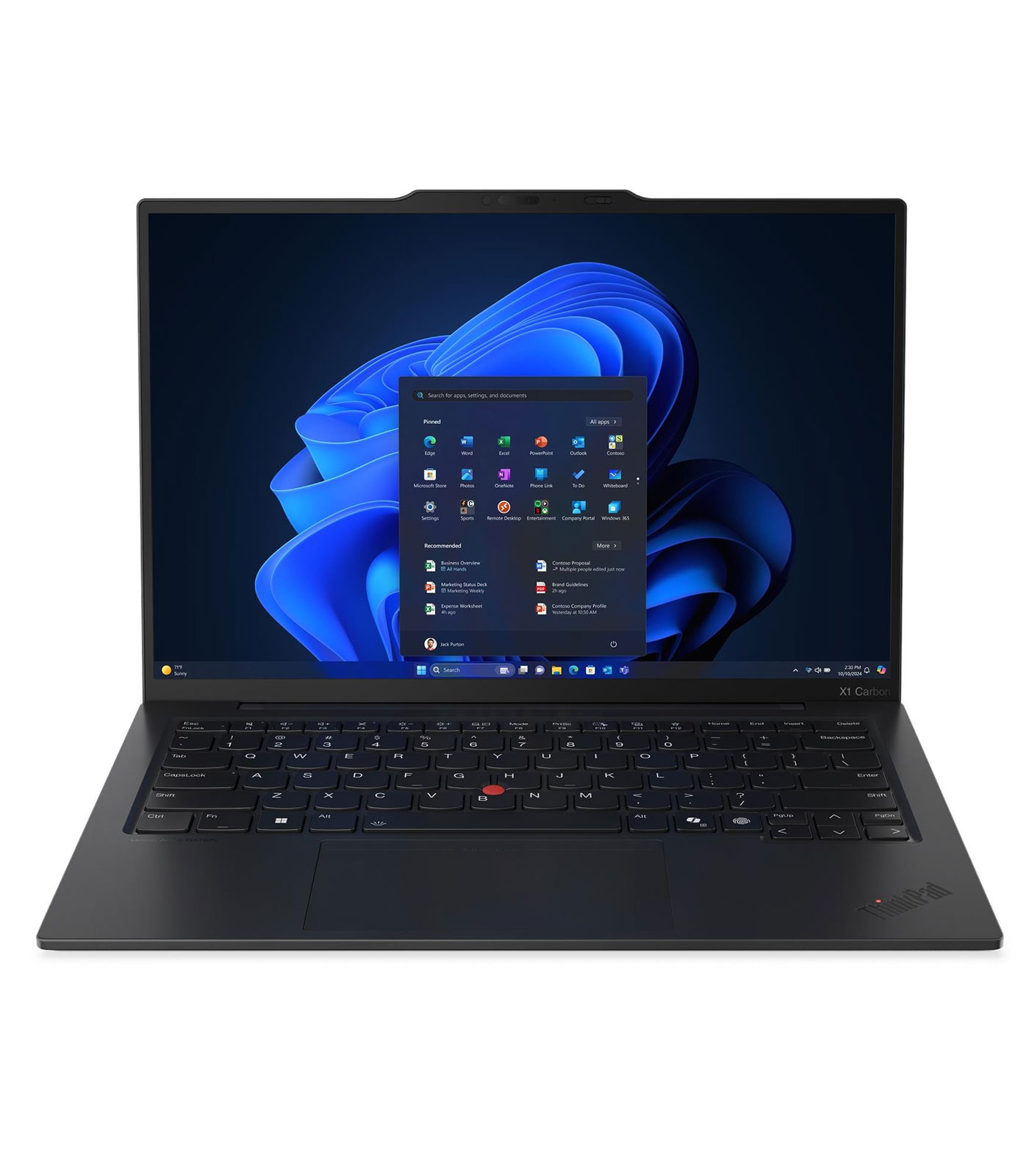 Lenovo ThinkPad X1 Carbon Gen 13 Aura Edition 21NX000XGR Intel Core Ultra 7 255U 14 Inch WUXGA IPS 32GB RAM 1TB SSD Win 11 Pro